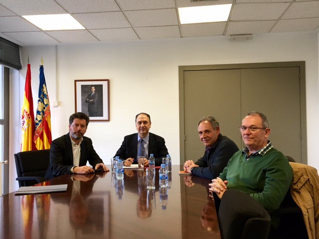 El subdelegado del Gobierno se reúne con los alcaldes de Alcàntera de Xúquer y Càrcer