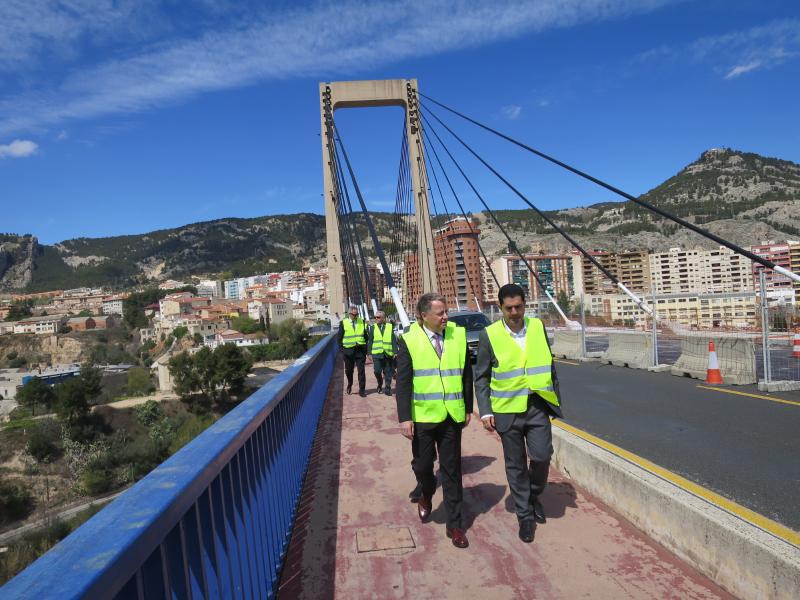 Moragues: “Invertimos 1,5 millones para que el Puente de Fernando Reig de Alcoy esté completamente reparado este verano”