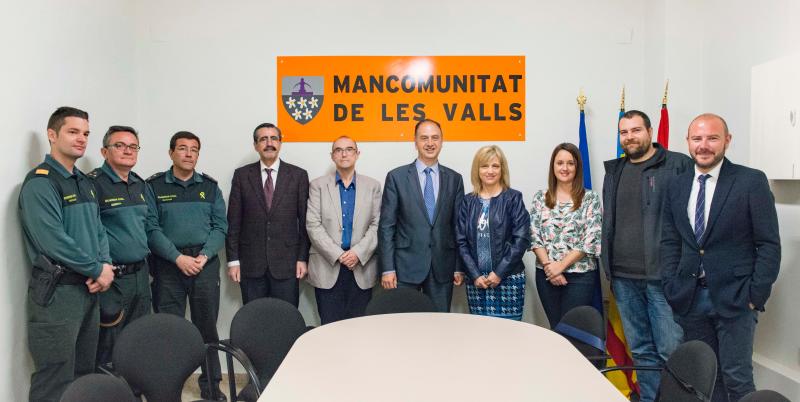 El subdelegado del Gobierno en Valencia se reúne con la Mancomunidad de les Valls