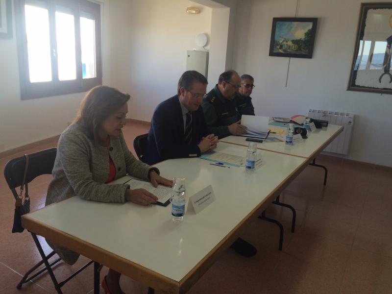 Subdelegación de Gobierno en Castellón  inicia la 4ª ronda de reuniones comarcales de seguridad en municipios sin Policía Local
