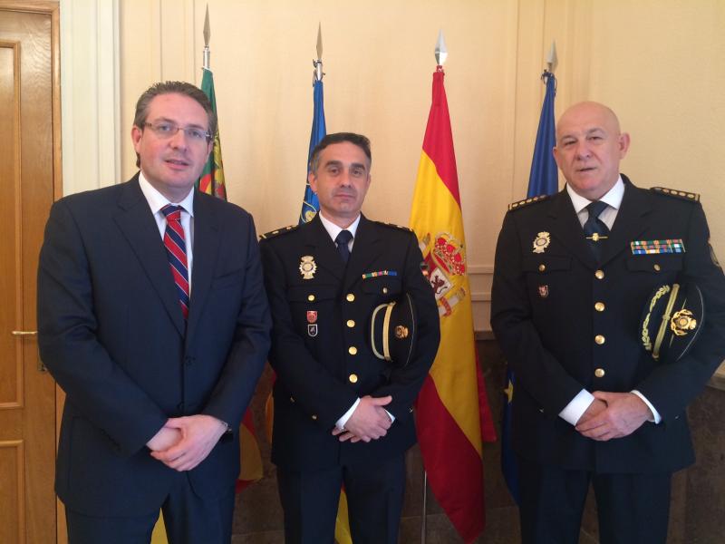 El subdelegado del Gobierno en Castellón se reúne con el nuevo Comisario de Vila-real
