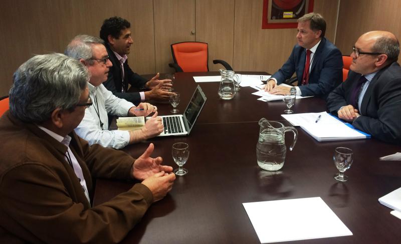  El sector pesquero valenciano y el delegado de Gobierno se reúnen con el secretario general de Pesca del Ministerio