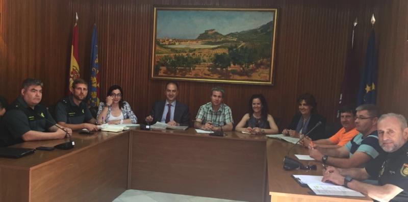 El subdelegado del Gobierno en Valencia ha presidido la JLS de Corbera