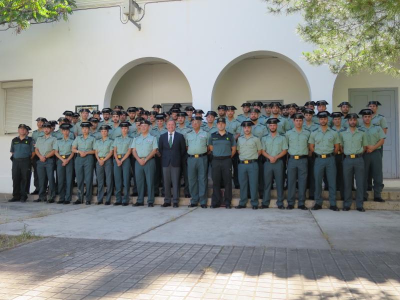 61 alumnos de la Guardia Civil inician hoy sus prácticas en Valencia