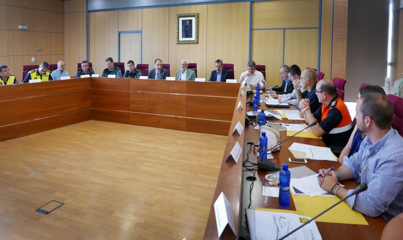 El subdelegado del Gobierno en Valencia preside la junta local de seguridad de Alboraia