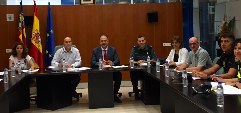 El subdelegado del Gobierno en Valencia preside la JLS de Massamagrell