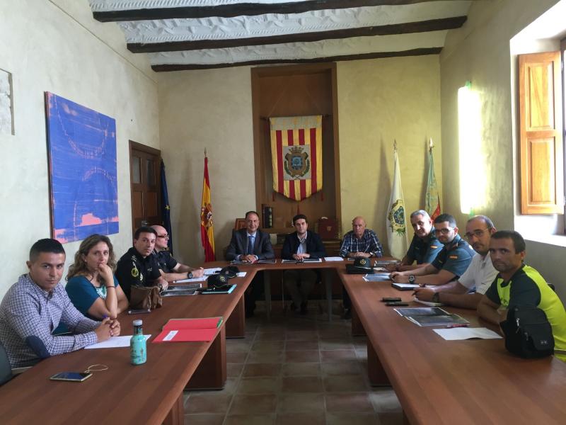 El subdelegado del Gobierno en Valencia preside la junta local de seguridad de Albaida