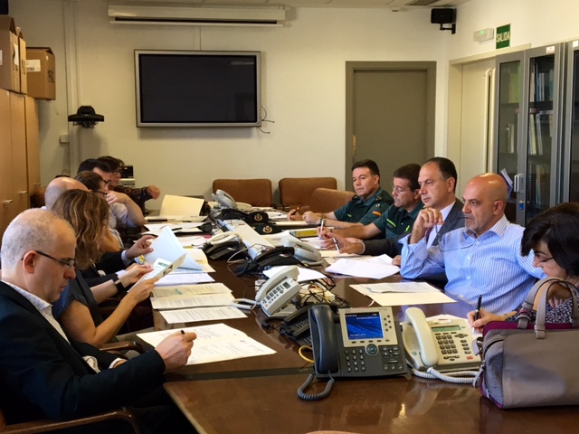 El Órgano Ejecutivo del Plan de Emergencia Nuclear Exterior a la Central Nuclear de Cofrentes se reúne en la Subdelegación del Gobierno en Valencia