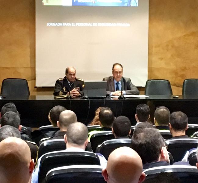 El subdelegado del Gobierno en Valencia preside la jornada de formación para personal de Seguridad Privada
