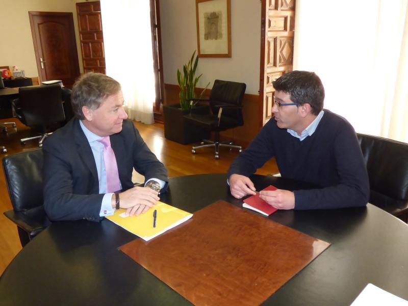 Coordinación para tramitar las ayudas: El delegado del Gobierno se reúne con el presidente de la Diputación de Valencia