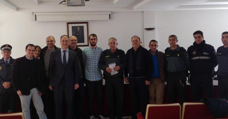 El subdelegado del Gobierno en Valencia preside una reunión de seguridad en Villar del Arzobispo