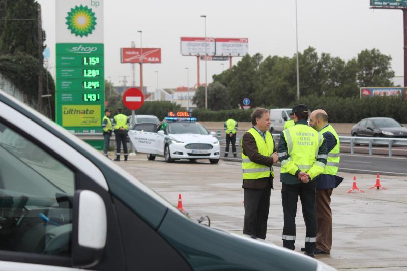 Tráfico inicia una campaña especial de controles a camiones y furgonetas que circulan por las carreteras valencianas