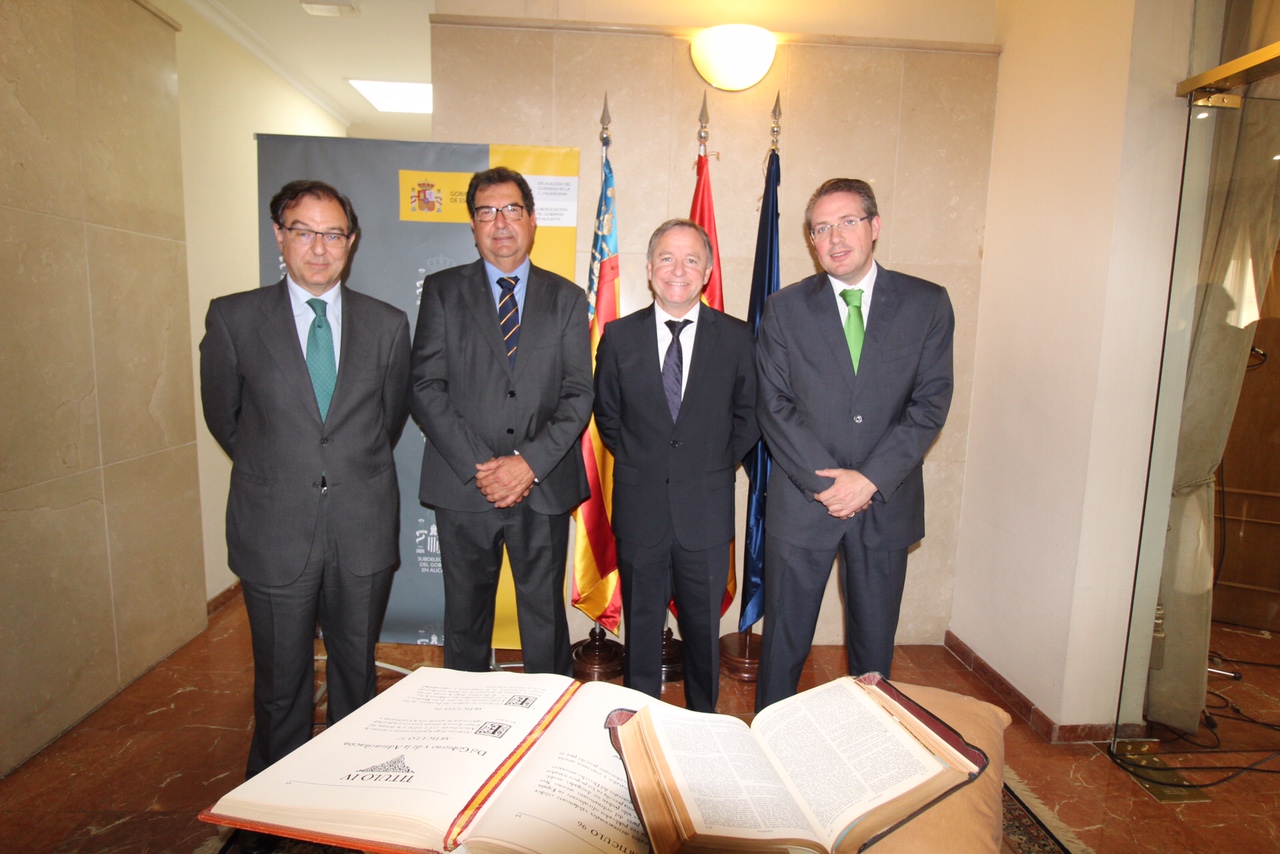 Toma de posesión del nuevo subdelegado del Gobierno en Alicante