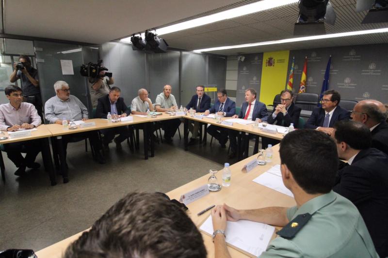 Reunión de la DGT con Delegación de Gobierno, Generalitat, Diputaciones, Guardia Civil, municipios y ciclistas para coordinar medidas que frenen la siniestralidad