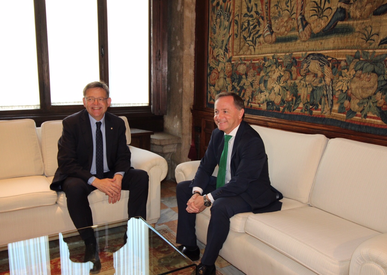 Reunión entre el delegado de Gobierno y el president de la Generalitat 