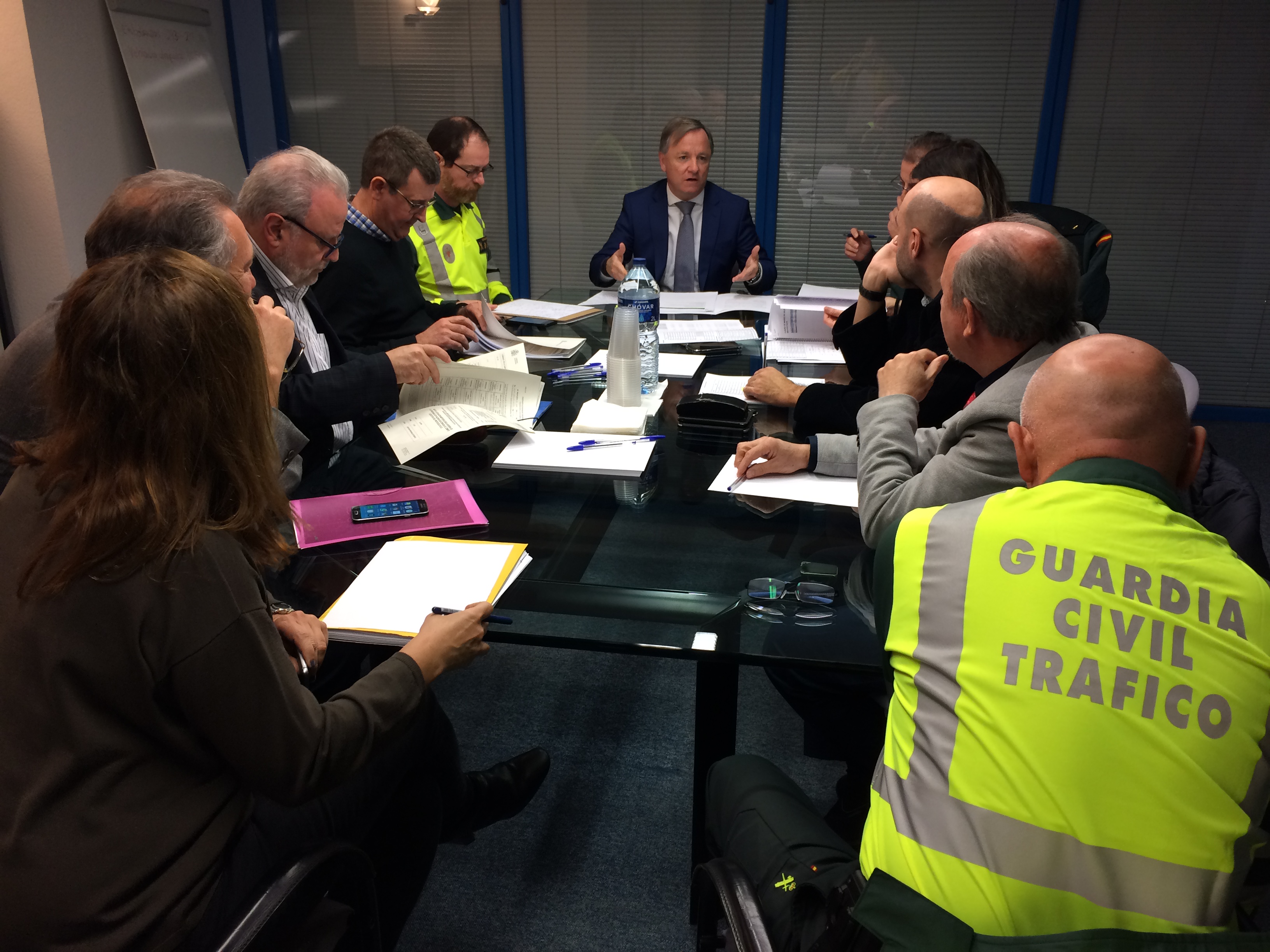 Delegación de Gobierno coordina a los órganos de la Administración General ante el temporal que afecta a carreteras de la Red de carreteras del Estado en la Comunitat Valenciana 