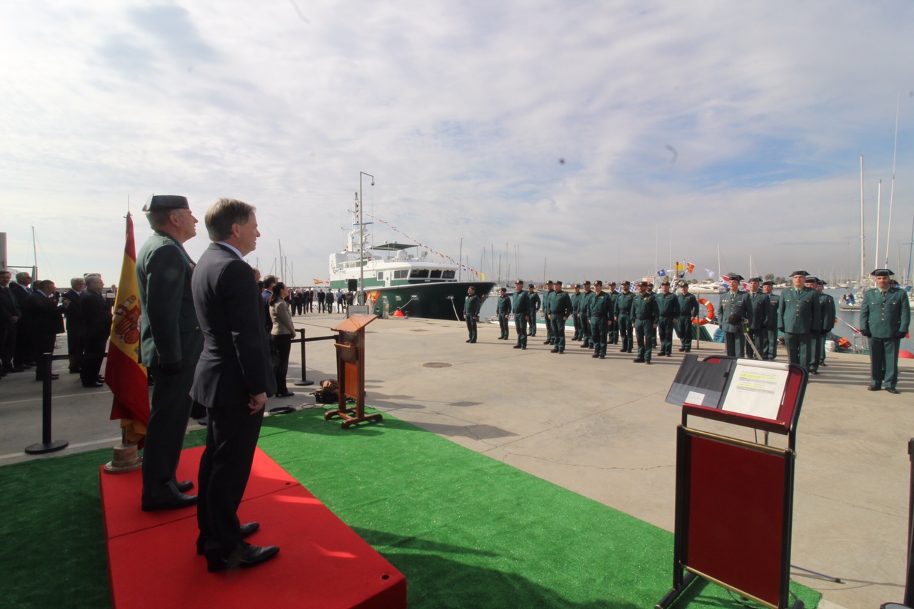 El servicio marítimo de la Guardia Civil celebra su 20 aniversario con cerca de un centenar de servicios humanitarios en la costa valenciana