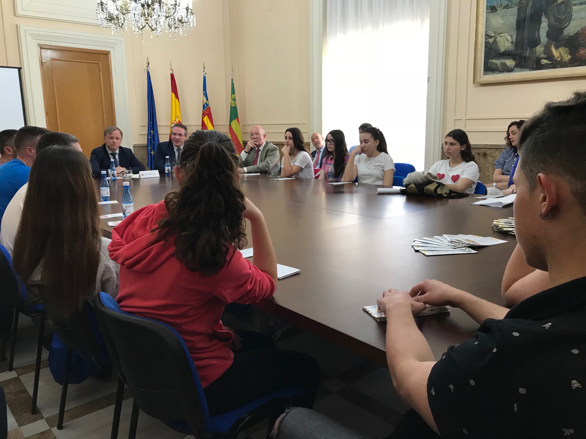 Delegación del Gobierno organiza  charlas de internos del centro penitenciario Castellón II con estudiantes para prevenir sobre los riesgos de las drogas 