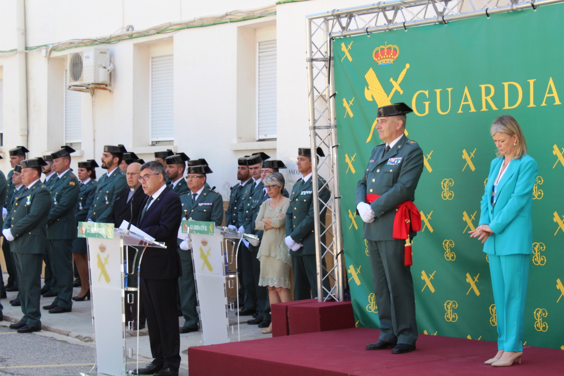 Fulgencio: “La Guardia Civil garantiza una España  plural, acogedora, dialogante, democrática y pacífica”
