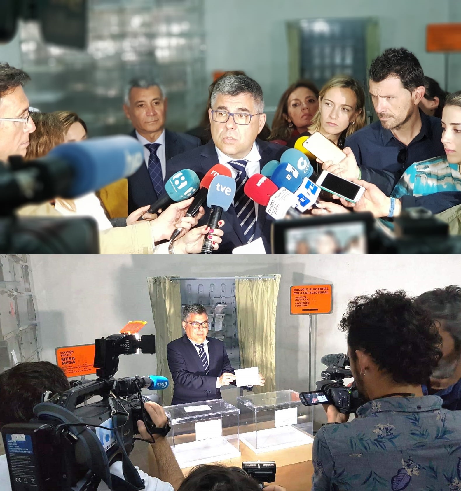 La Delegación del Gobierno en la Comunitat Valenciana reparte más de 87M de papeletas para las elecciones europeas y 7,2M de sobres para los comicios europeos y municipales