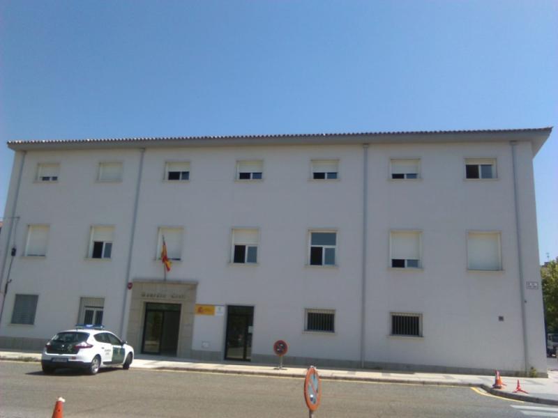 Imagen de las nuevas instalaciones de la Guarcia Civil en Mérida
