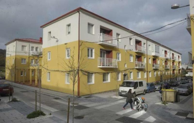Imagen de la rehabilitación del barrio de Os Mariñeiros en A Coruña