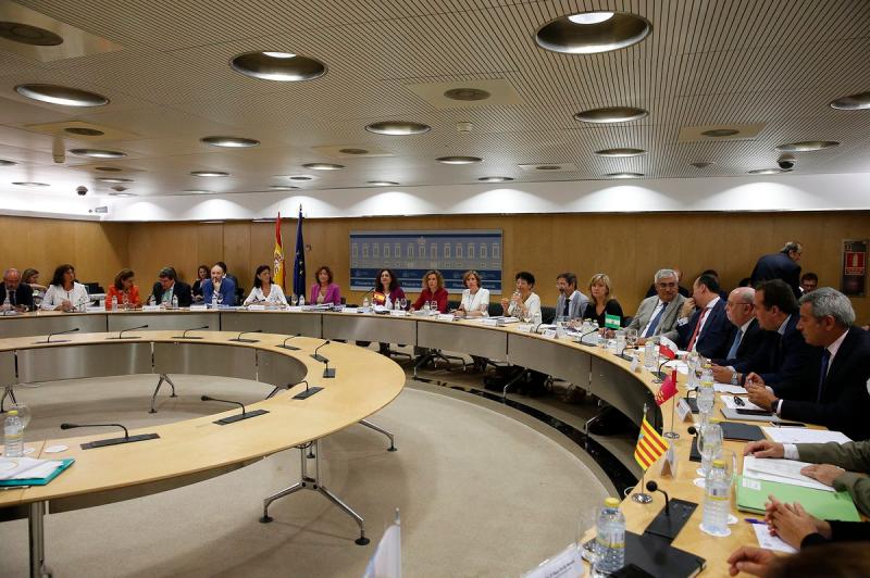 Imagen de la última reunión del Consejo de Política Fiscal y Financiera
