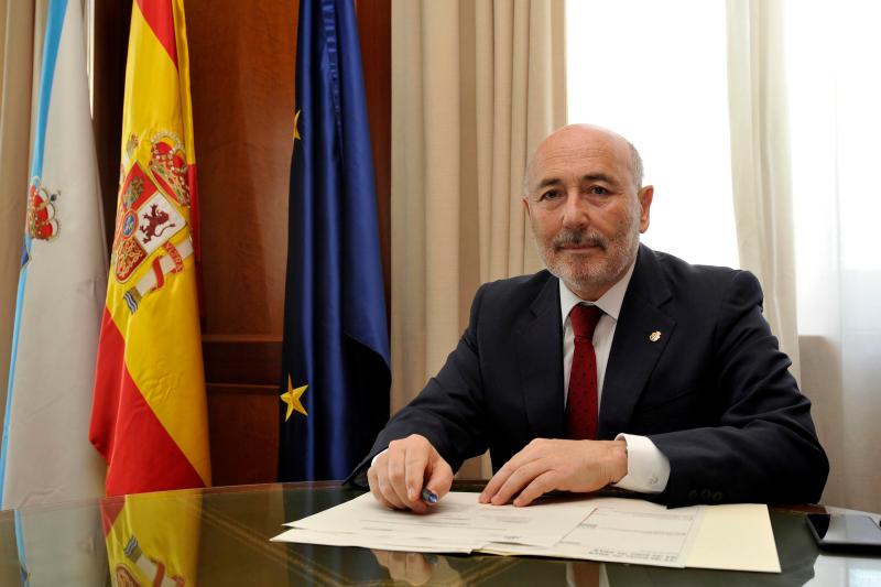 Imagen del delegado del Gobierno en Galicia