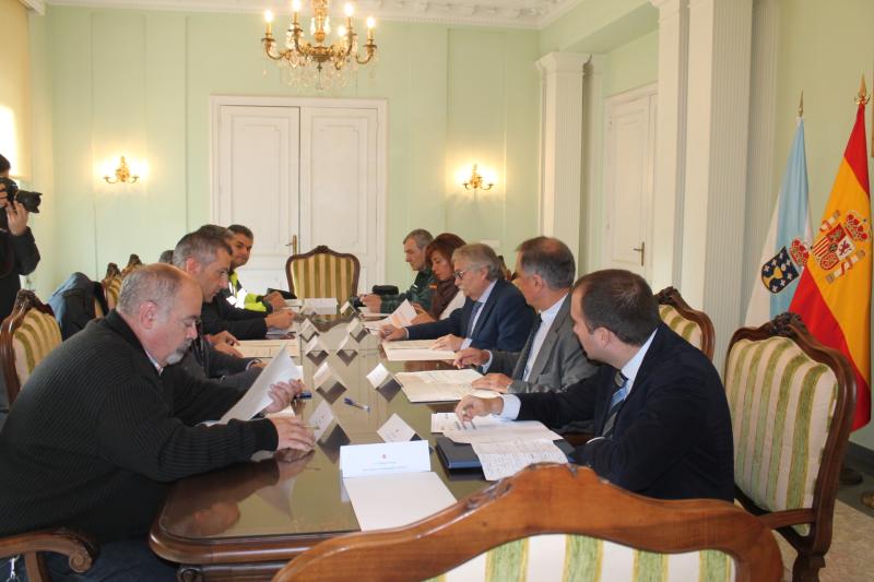 O subdelegado do Goberno en Ourense preside a Comisión de Coordinación Provincial para a Seguridade Viaria en situación metereolóxicas extremas