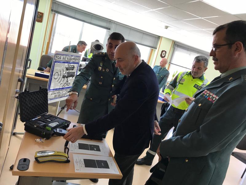 Javier Losada pone en valor la tarea “ingente” de los 900 agentes de la Guardia Civil de Tráfico en Galicia que en 2018 efectuaron más de 21.800 auxilios 