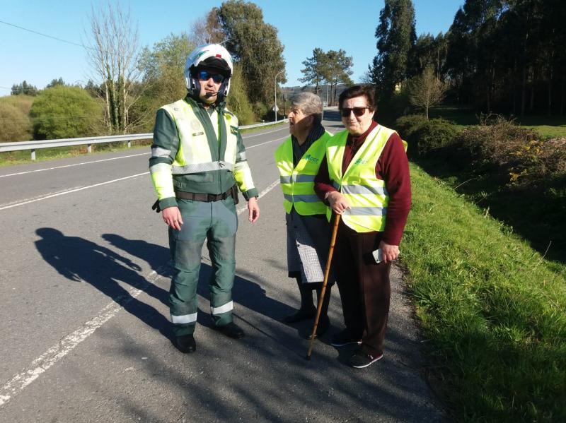 DGT y Guardia Civil inician este lunes una campaña de sensibilización sobre usuarios vulnerables en las carreteras gallegas