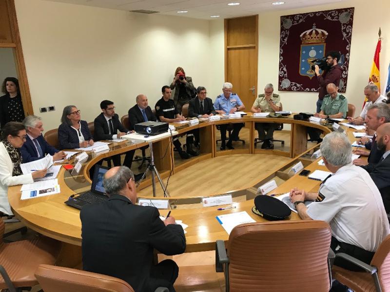 Imagen de la reunión del comité