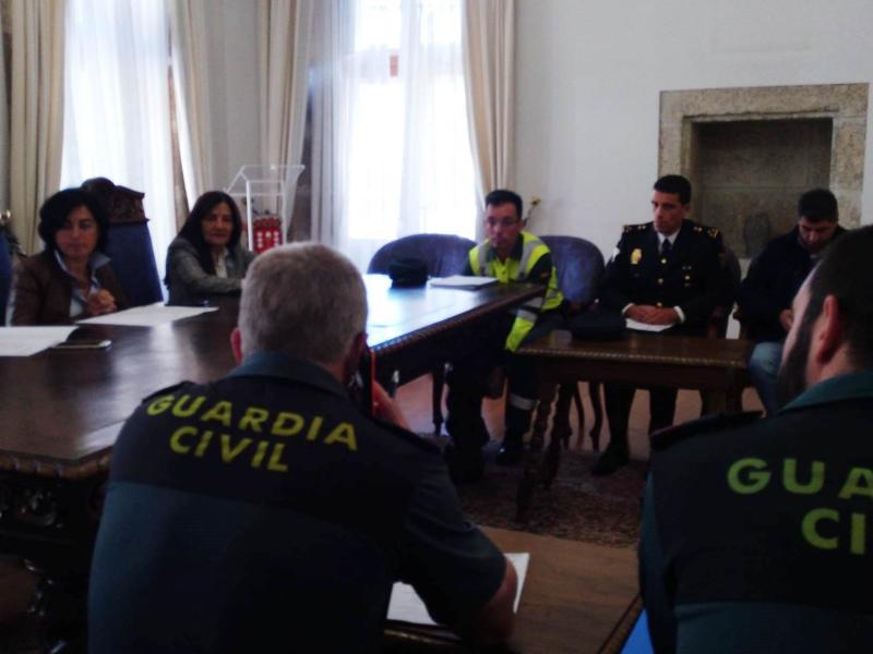 Isabel Rodríguez, satisfeita pola tendencia favorable da seguridade cidadá en Mondoñedo que reflicten as estatísticas da Garda Civil