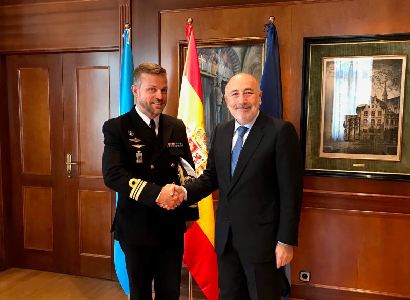 Javier Losada pone de relieve el papel de la Comandancia Naval del Miño en el fortalecimiento de las relaciones entre Galicia y el Norte de Portugal