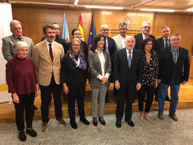 La Delegación del Gobierno informa de la firma con diez municipios gallegos y la Xunta de los convenios para rehabilitar, renovar y alquilar 369 viviendas