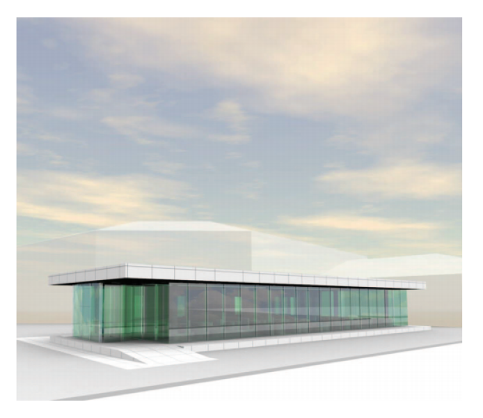 Simulación del nuevo edificio