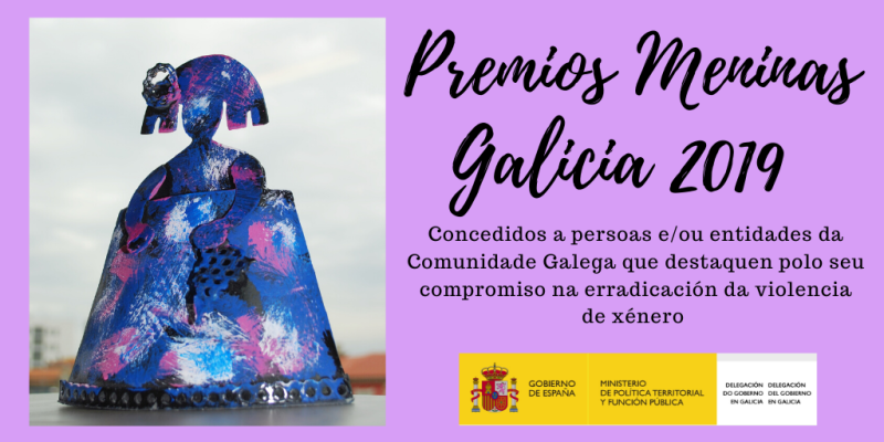 La Delegación del Gobierno entrega los Premios Meninas que reconocen  a personas y entidades de Galicia por su lucha contra la violencia de género