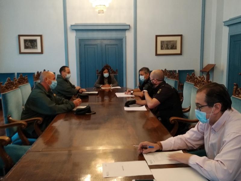 Imaxe da reunión na Subdelegación de Lugo