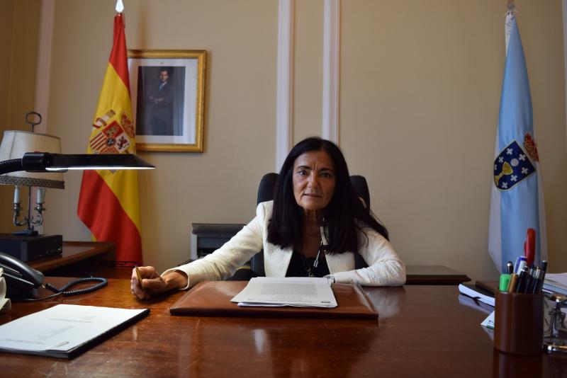 Isabel Rodríguez informa da próxima expropiación de terreos en Lugo para o proxecto de supresión de pasos a nivel sobre a vía do tren