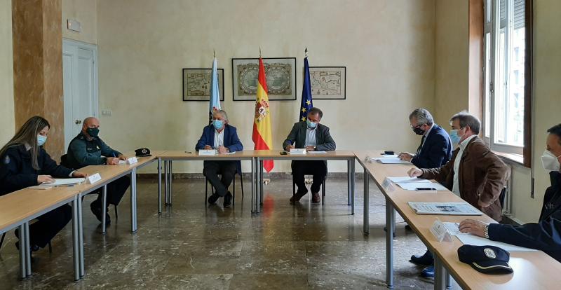 Constitución do CECOR na Subdelegación do Goberno en Ourense