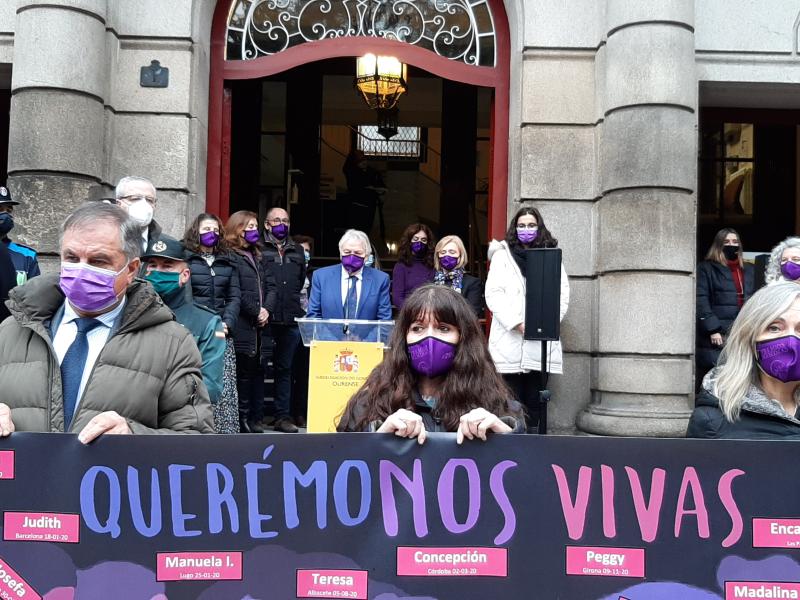 Acto central 25N Subdelegación do Goberno en Ourense