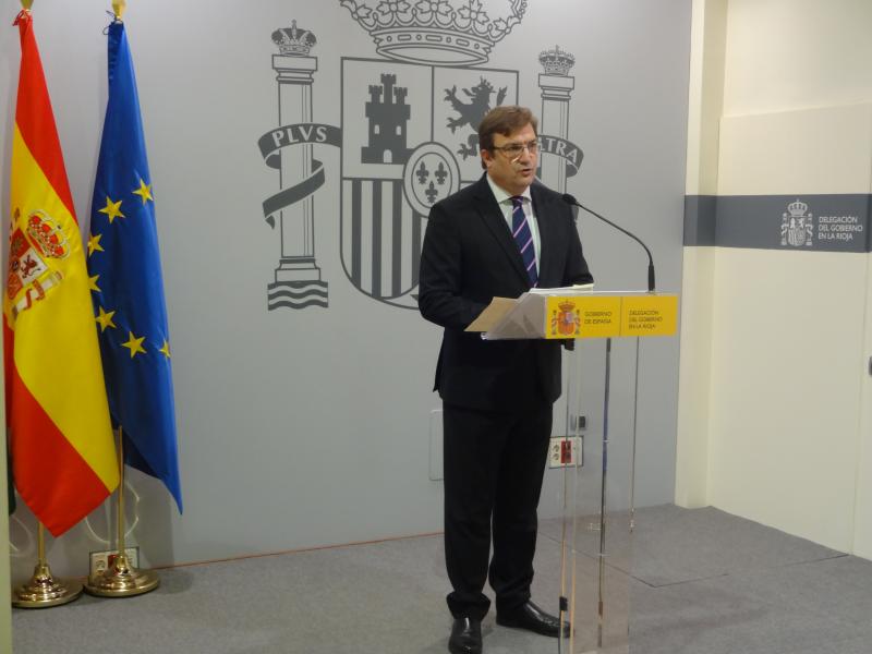 El Delegado del Gobierno ha presentado las cifras de los PGE en La Rioja.
