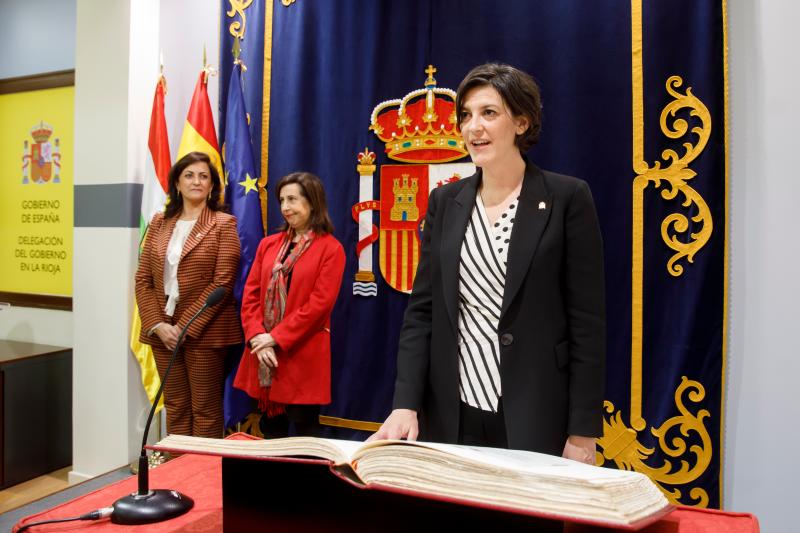 María Marrodán Funes toma posesión como Delegada del Gobierno de España en La Rioja