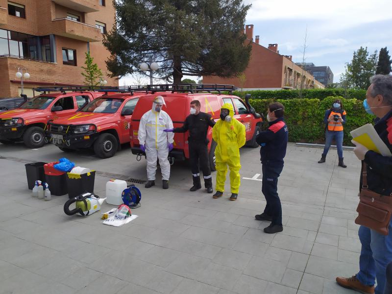 La Operación Balmis de las Fuerzas Armadas ha realizado más de 560 intervenciones en La Rioja