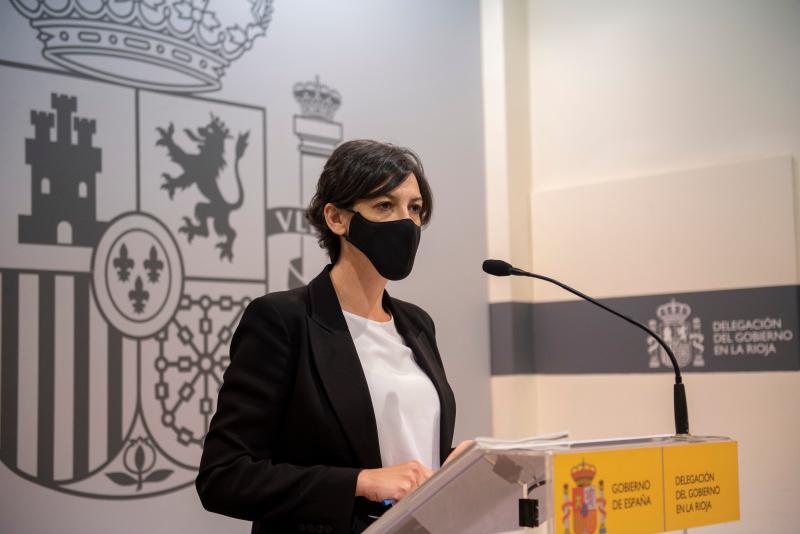 La delegada del Gobierno condena los actos violentos de ayer en Logroño y Haro y apela a la unión de la ciudadanía