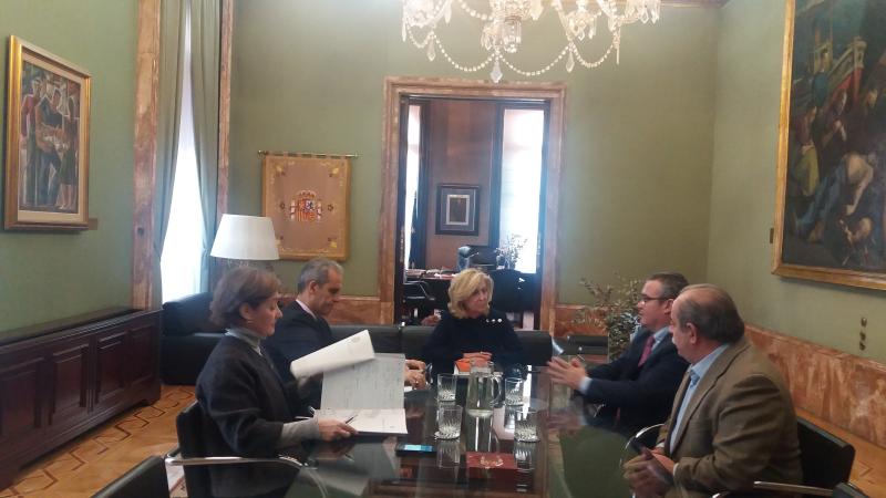Dancausa se reúne con el Alcalde del Ayuntamiento de Arganda del Rey y Presidente de la Federación de Municipios de Madrid