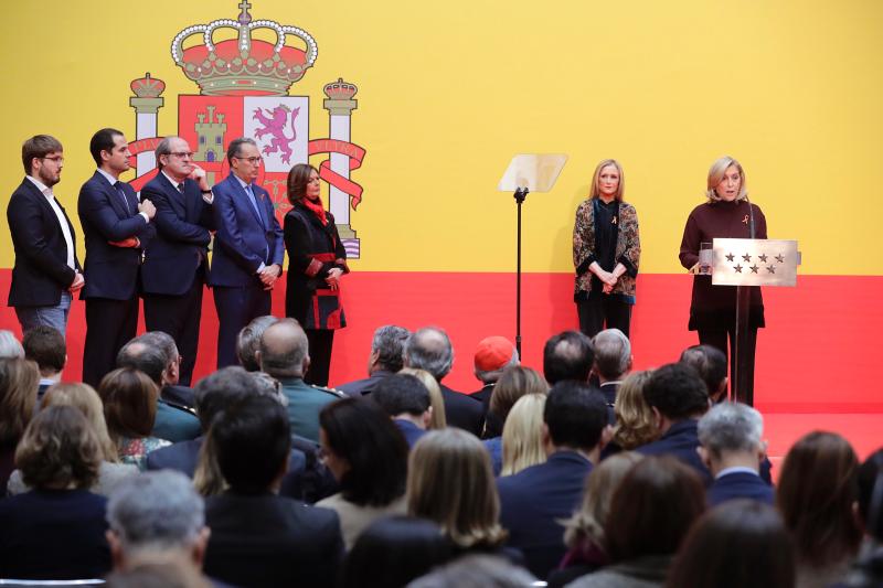 Discurso de la Delegada de Gobierno en Madrid con motivo del acto de homenaje a la Constitución