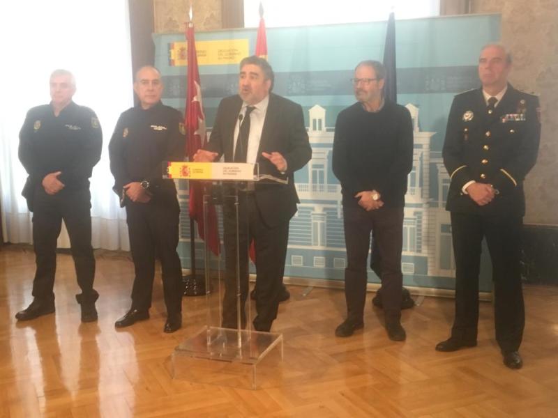 Refuerzo y coordinación de la seguridad en Madrid 

Más de 100 eventos y actos lúdicos se celebrarán en Madrid durante las Navidades