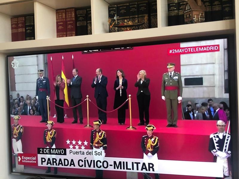 María Paz García-Vera en los actos conmemorativos del día de la Comunidad de Madrid