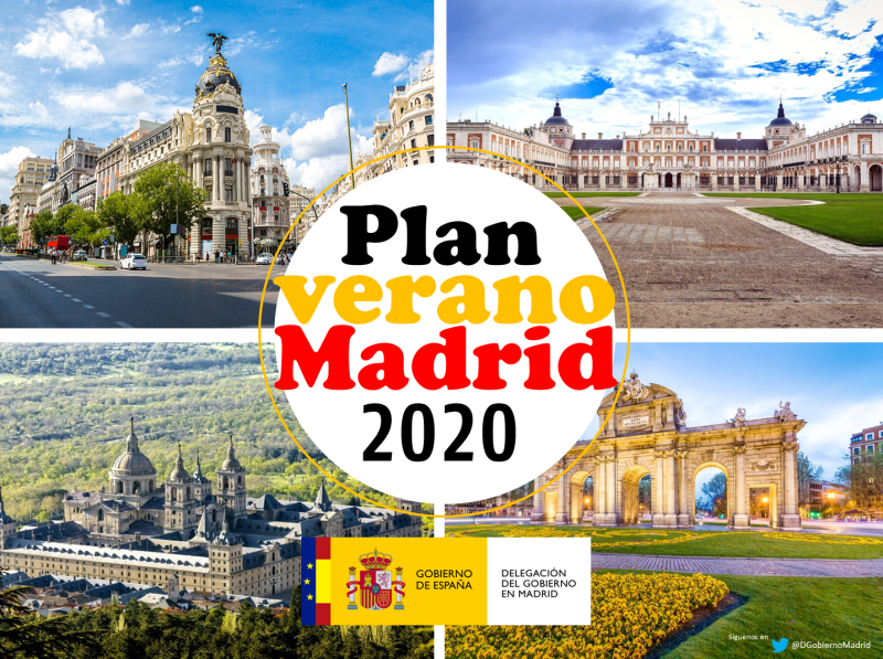 El delegado del Gobierno en Madrid, José Manuel Franco, presenta el “Plan Verano Madrid 2020”